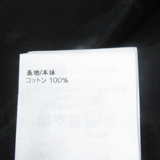 LOUIS VUITTON Short sleeve T-shirt Main: 100% cotton black mens XL Used Authentic