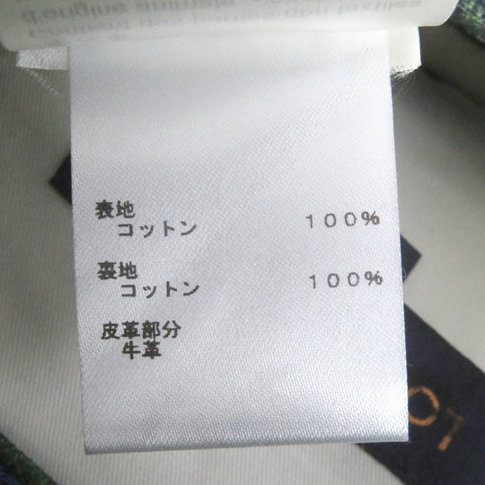 LOUIS VUITTON Pants 1A9STJ Main: 100% cotton, part: cowhide multicolor mens 31 Used Authentic