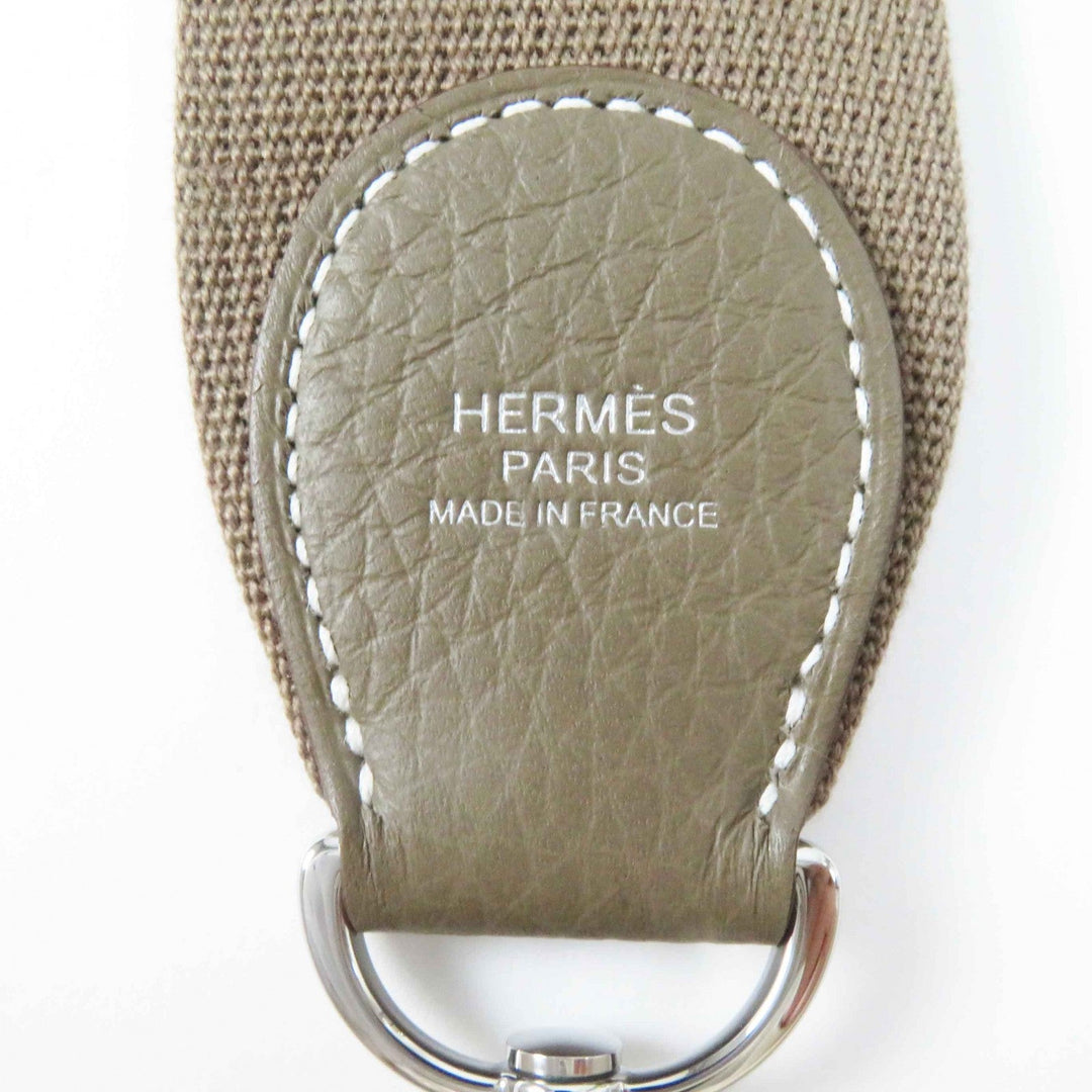 HERMES Shoulder Bag Taurillon Clemence Etope Evelyn 3PM