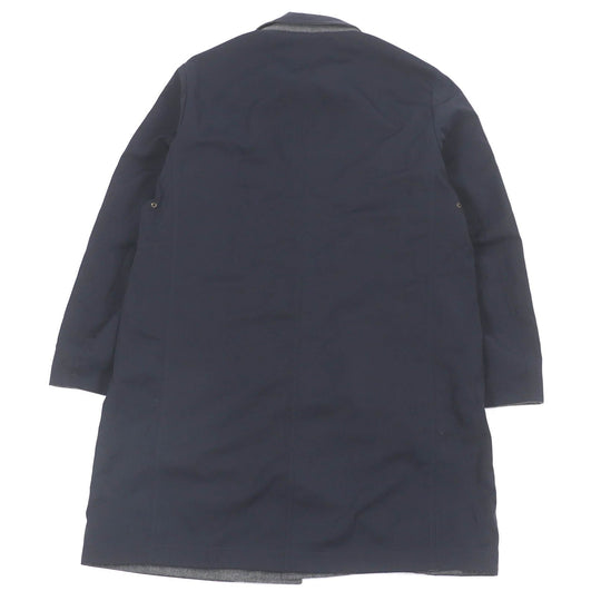 Berluti Stainless collar coat Outer: 100% cashmere, Lining: 100% polyester Navy gray mens 52 Used Authentic