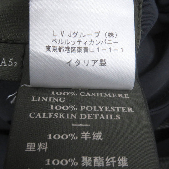 Berluti Stainless collar coat Outer: 100% cashmere, Lining: 100% polyester Navy gray mens 52 Used Authentic