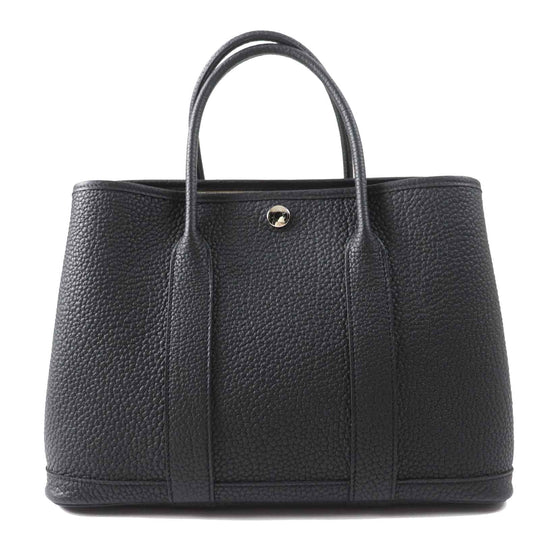 HERMES Handbag Main: Negonda black Garden party TPM Women Used Authentic