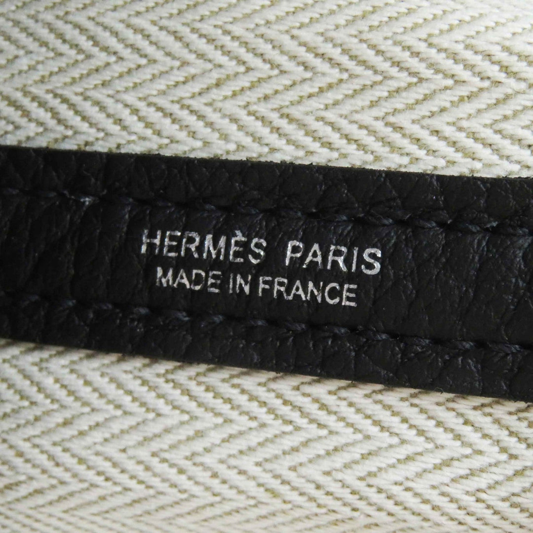 HERMES Handbag Main: Negonda black Garden party TPM Women Used Authentic