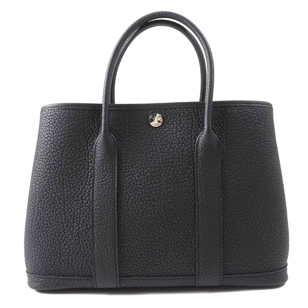 HERMES Handbag Main: Negonda black Garden party TPM Women Used Authentic