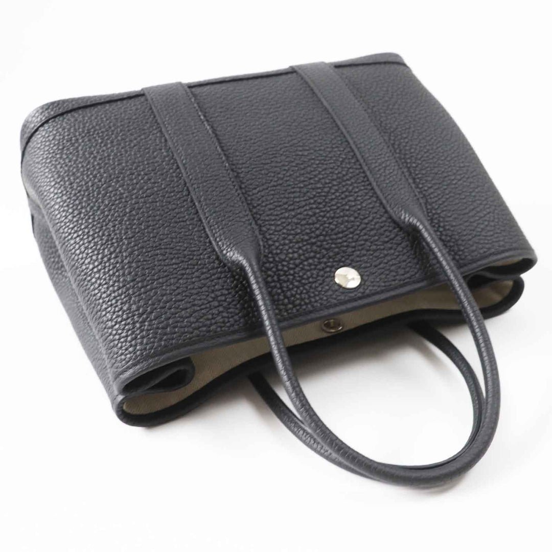 HERMES Handbag Main: Negonda black Garden party TPM Women Used Authentic