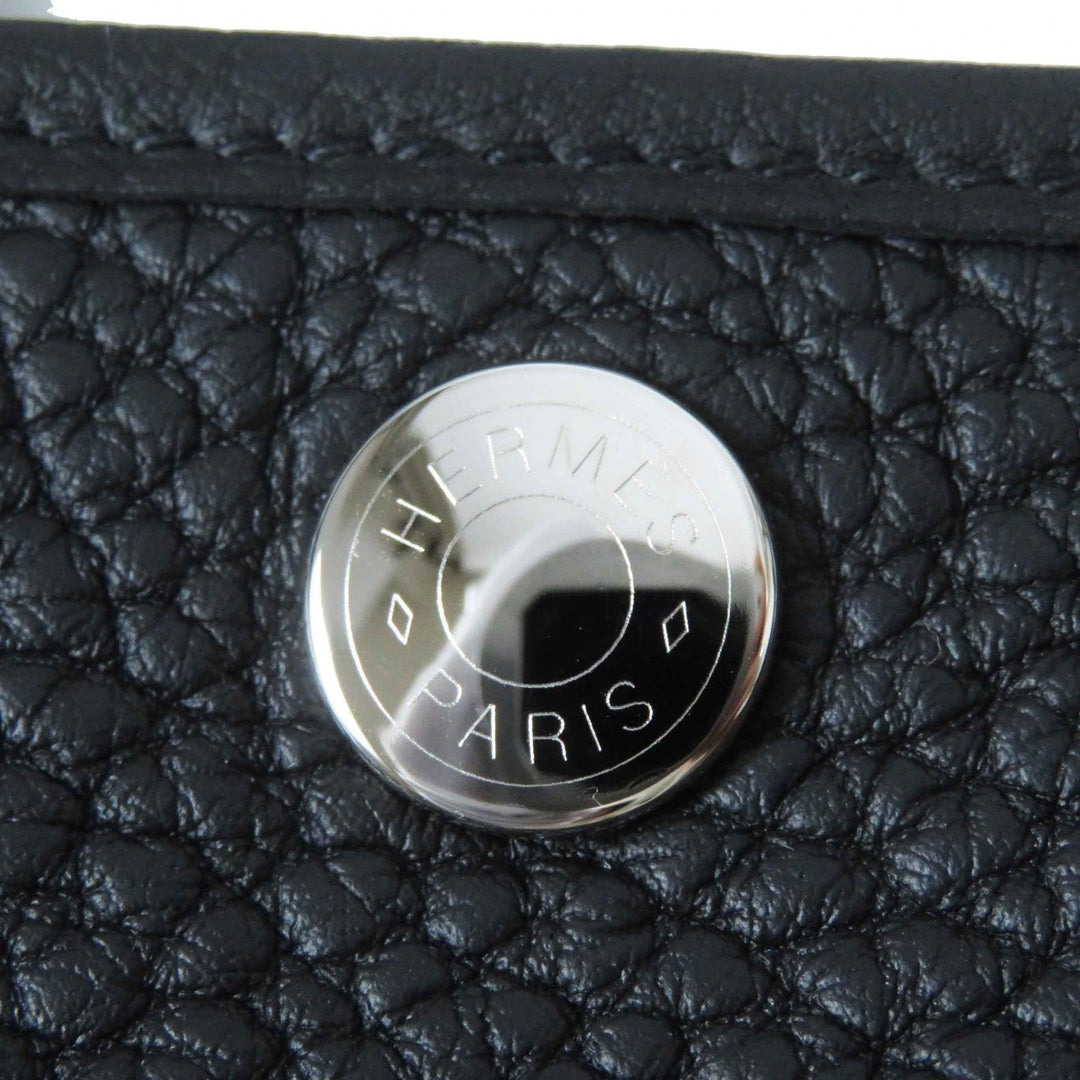 HERMES Handbag Main: Negonda black Garden party TPM Women Used Authentic