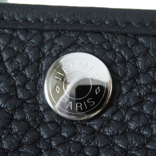 HERMES Handbag Main: Negonda black Garden party TPM Women Used Authentic