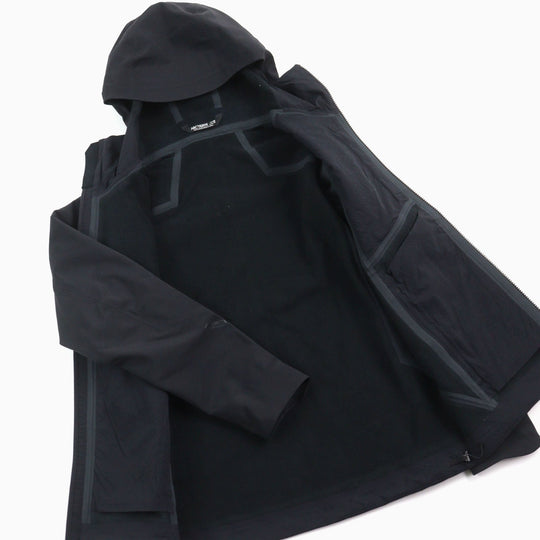 ARC'TERYX Nylon jacket X000006614 nylon black SAWYER HOODY mens XS Used Authentic