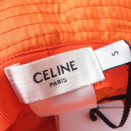 CELINE hat 2AK02597C Main: 100% cotton, Lining: 100% polyester, Filling: 100% polyester khaki Women 57 Used Authentic