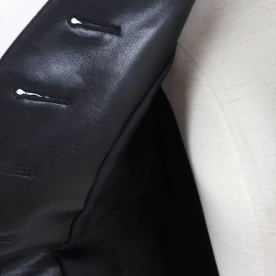 LOUIS VUITTON Jacket Main: 68% cotton, Main: 32% silk, Lining: 100% silk, Part: 100% nylon black Women 36 Used Authentic