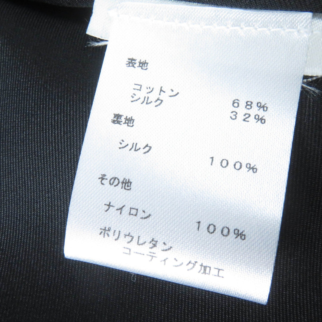LOUIS VUITTON Jacket Main: 68% cotton, Main: 32% silk, Lining: 100% silk, Part: 100% nylon black Women 36 Used Authentic