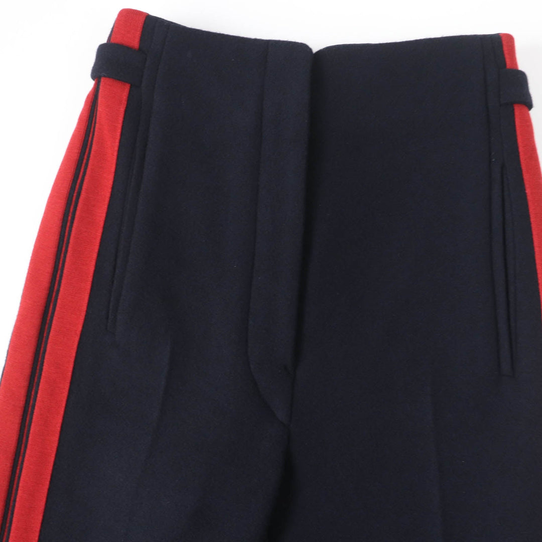 HERMES Pants Main: 100% cashmere, Part: 100% wool Dark navy Women 34 Used Authentic