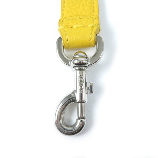 FENDI Shoulder strap Main: Canvas, Part: Leather Beige yellow Women Used Authentic