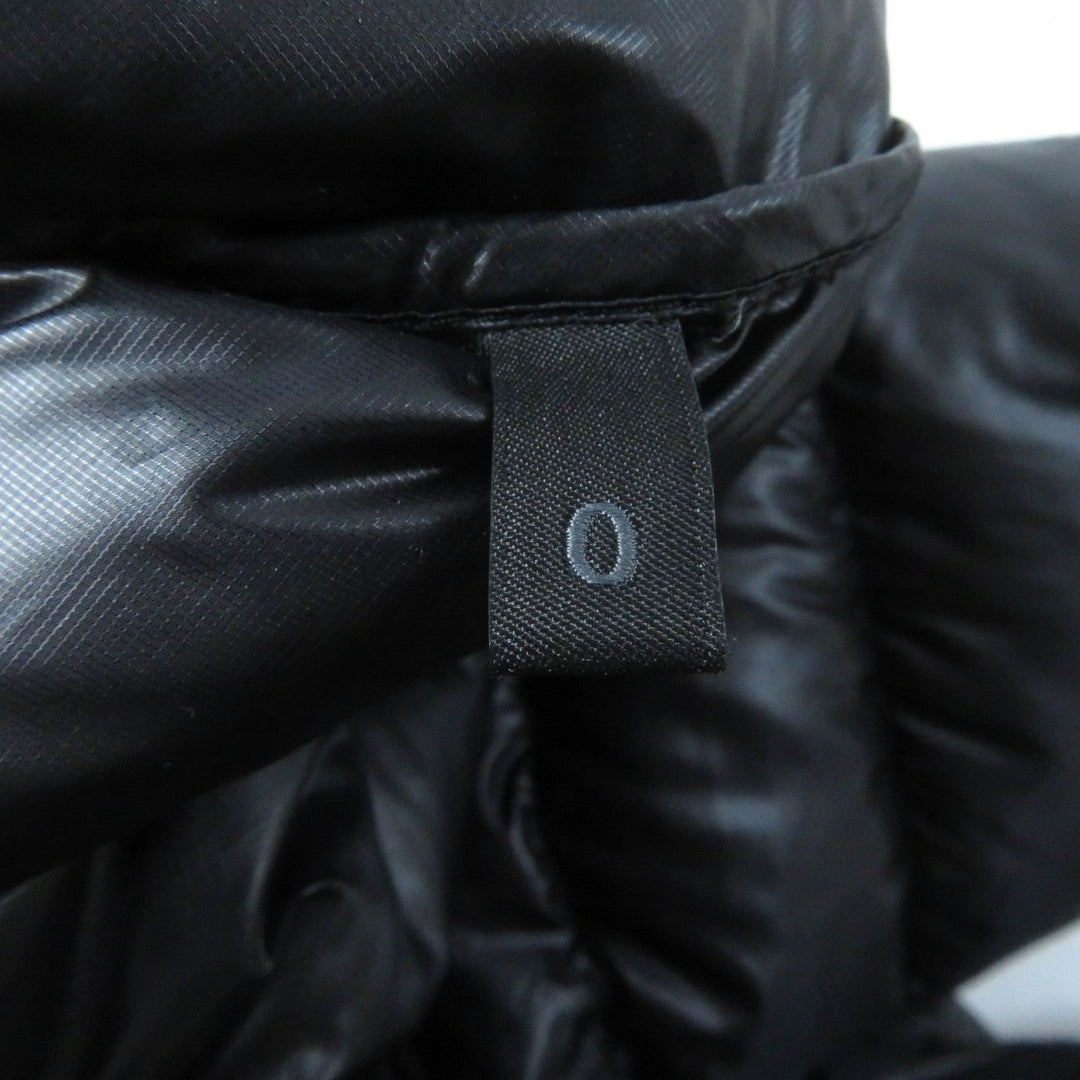 MONCLER Down jacket Outer: 100% nylon, Lining: 100% nylon, Part: 73% nylon, Part: 27% polyurethane, Part: 79% nylon black NADIR Women Zero size Used Authentic