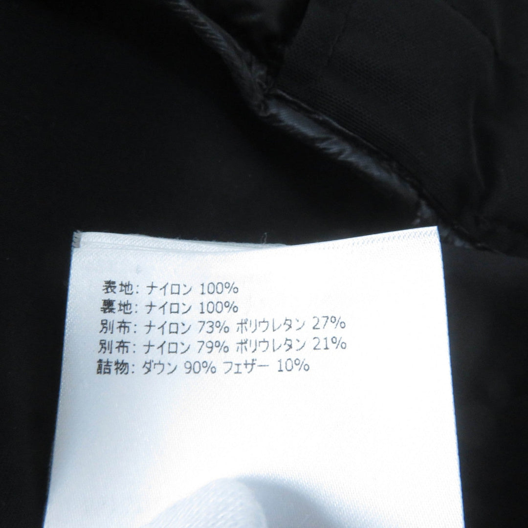 MONCLER Down jacket Outer: 100% nylon, Lining: 100% nylon, Part: 73% nylon, Part: 27% polyurethane, Part: 79% nylon black NADIR Women Zero size Used Authentic