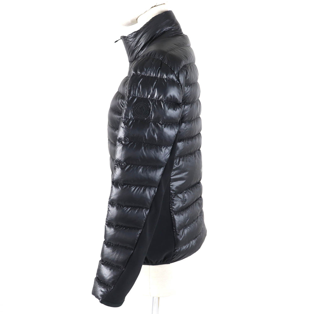 MONCLER Down jacket Outer: 100% nylon, Lining: 100% nylon, Part: 73% nylon, Part: 27% polyurethane, Part: 79% nylon black NADIR Women Zero size Used Authentic