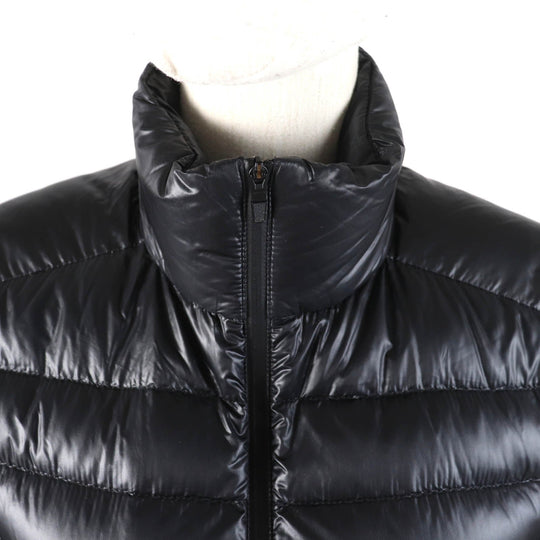 MONCLER Down jacket Outer: 100% nylon, Lining: 100% nylon, Part: 73% nylon, Part: 27% polyurethane, Part: 79% nylon black NADIR Women Zero size Used Authentic