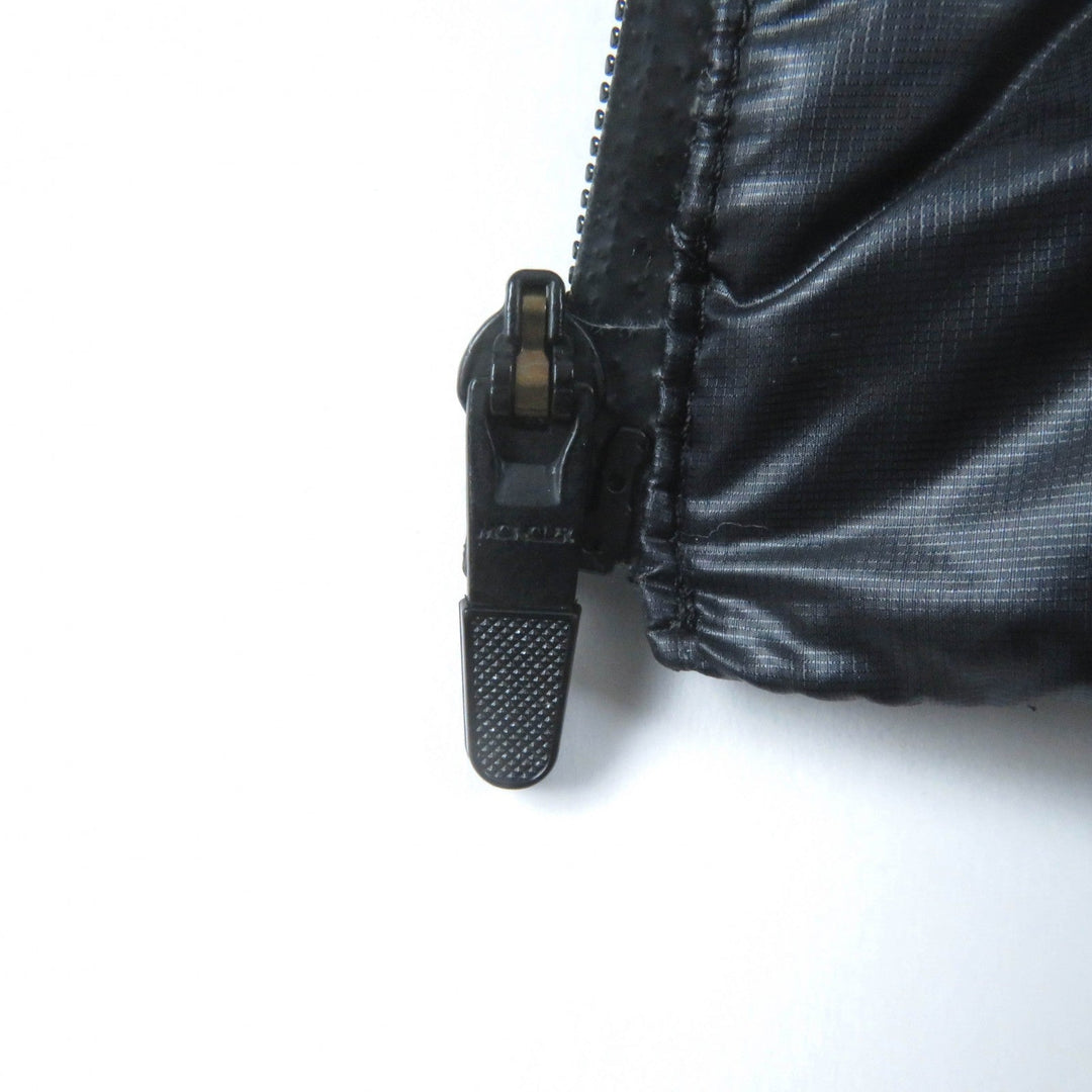 MONCLER Down jacket Outer: 100% nylon, Lining: 100% nylon, Part: 73% nylon, Part: 27% polyurethane, Part: 79% nylon black NADIR Women Zero size Used Authentic