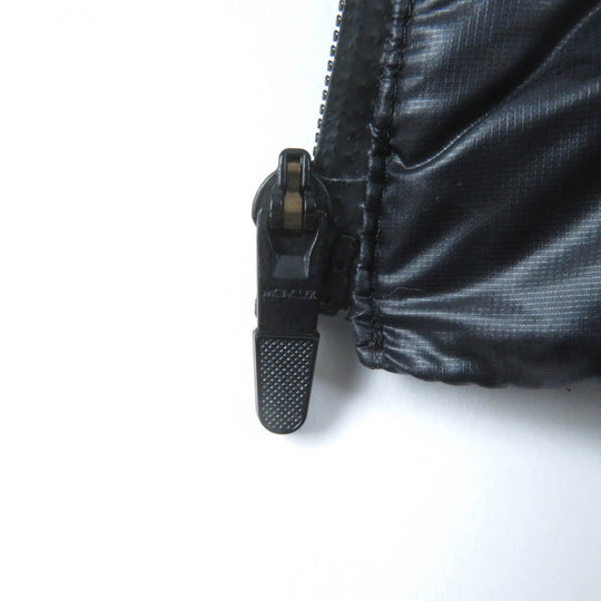 MONCLER Down jacket Outer: 100% nylon, Lining: 100% nylon, Part: 73% nylon, Part: 27% polyurethane, Part: 79% nylon black NADIR Women Zero size Used Authentic