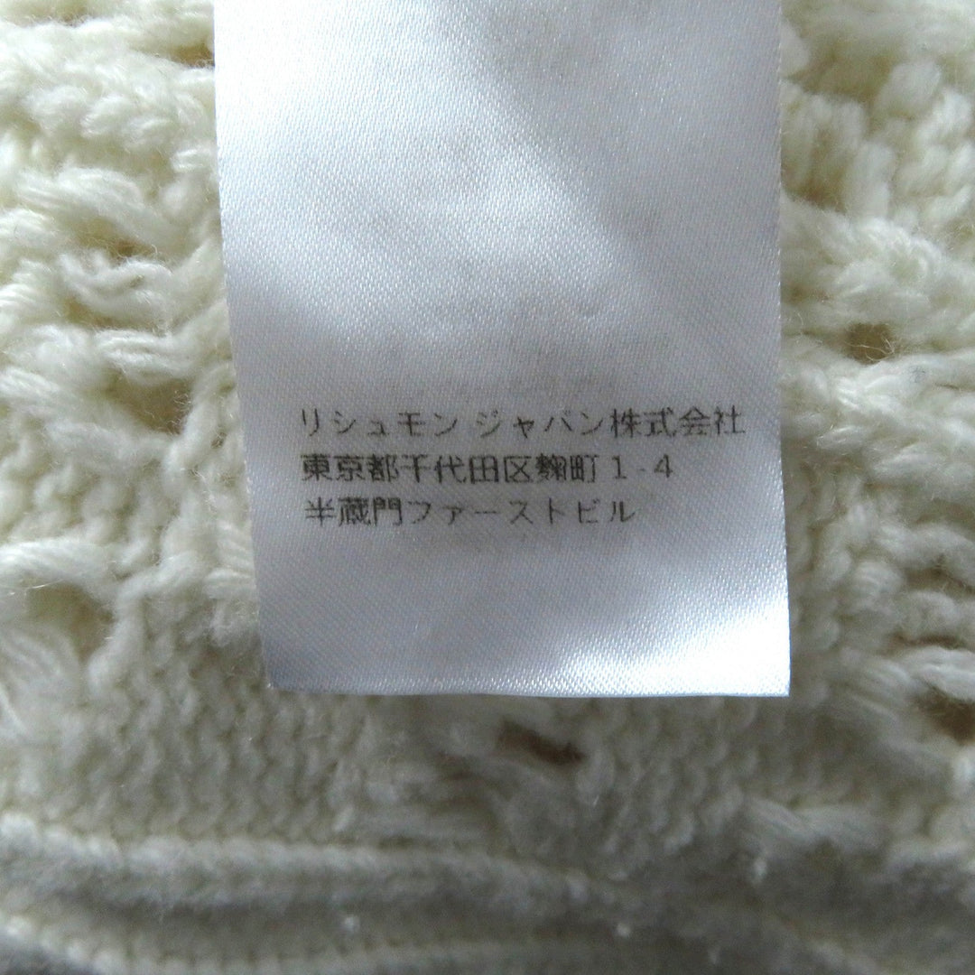 Chloe cardigan Main: 70% wool, Main: 30% cashmere, Part: 66% wool, Part: 28% cashmere, Part: 6% polyamide SNOW WHITE Women XS Used Authentic
