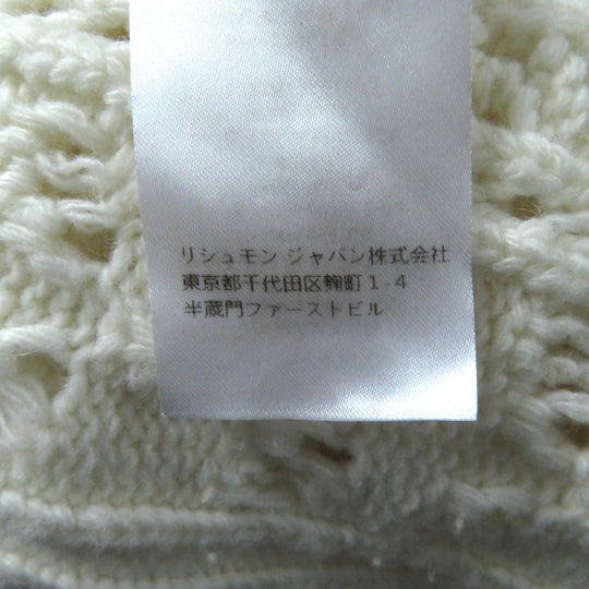 Chloe cardigan Main: 70% wool, Main: 30% cashmere, Part: 66% wool, Part: 28% cashmere, Part: 6% polyamide SNOW WHITE Women XS Used Authentic