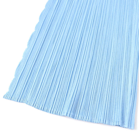PLEATS PLEASE Pants PP51-JF694 Main: 100% polyester Light blue Women 1 Used Authentic
