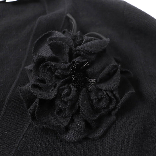 GUCCI cardigan 526719 Main: 70% wool, Main: 30% cashmere, Part: 100% cotton, Part: 100% wool, Part: 100% cashmere black Women L Used Authentic