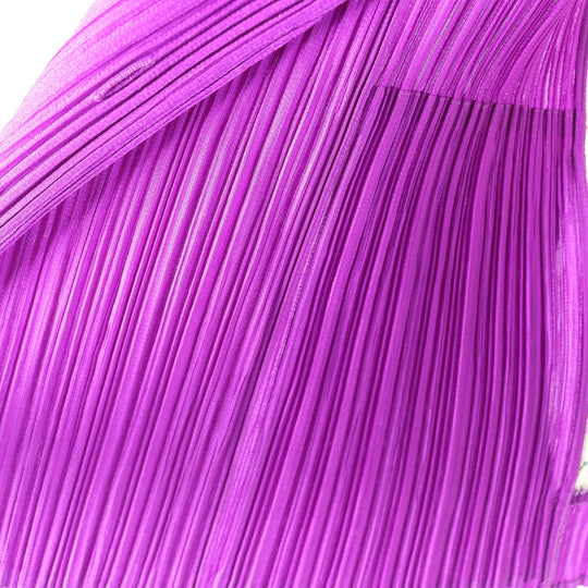 PLEATS PLEASE Vest PP31-JE742 polyester Purple multicolor 3