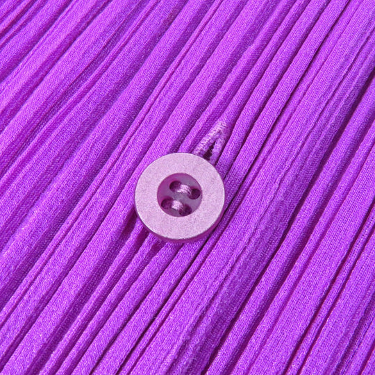 PLEATS PLEASE Vest PP31-JE742 polyester Purple multicolor 3