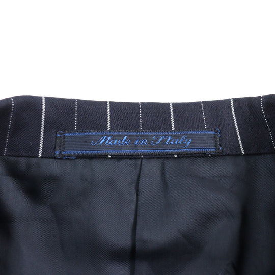 ISAIA suit Outer: 100% wool, lining: cupra Navy mens 42 Used Authentic