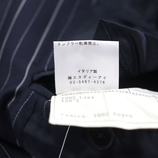 ISAIA suit Outer: 100% wool, lining: cupra Navy mens 42 Used Authentic