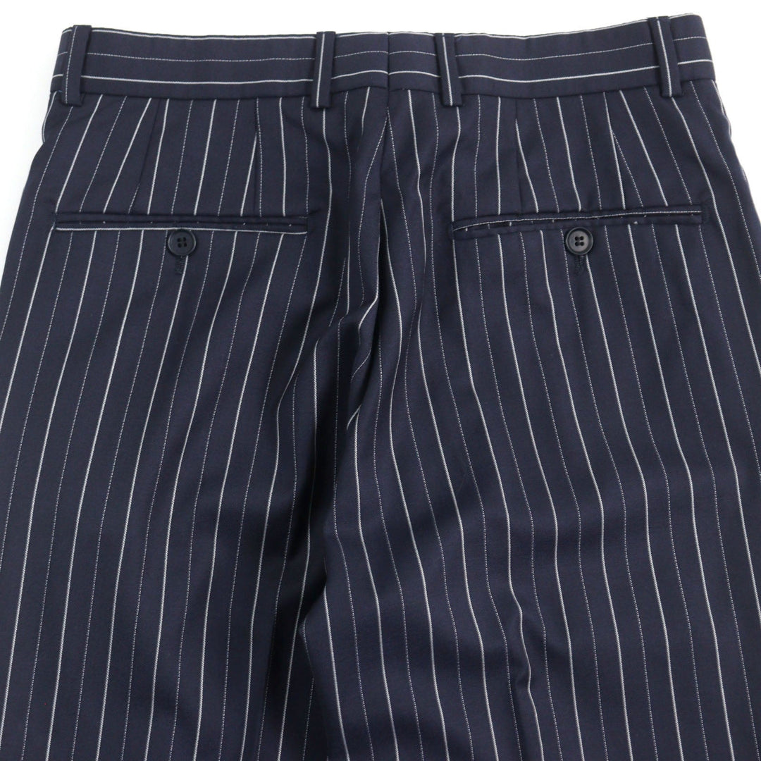 ISAIA suit Outer: 100% wool, lining: cupra Navy mens 42 Used Authentic