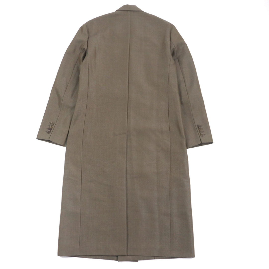 Dior HOMME Double chester coat 923C301A4441 Outer: 70% wool, Outer: 30% mohair, Lining: 100% cupra, Part: 49% wool, Part: 41% rayon Brown mens 44 Used Authentic