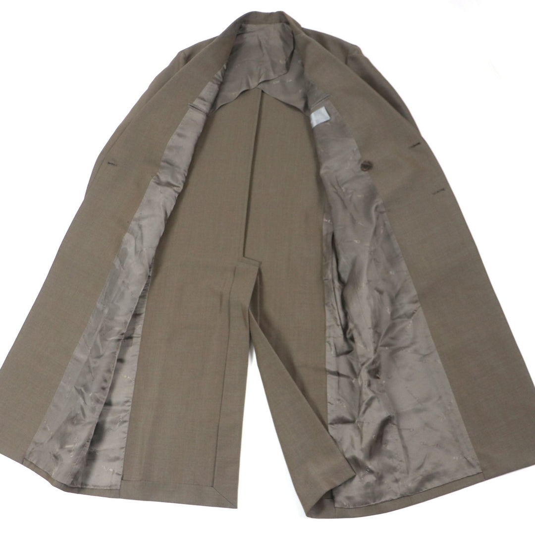 Dior HOMME Double chester coat 923C301A4441 Outer: 70% wool, Outer: 30% mohair, Lining: 100% cupra, Part: 49% wool, Part: 41% rayon Brown mens 44 Used Authentic