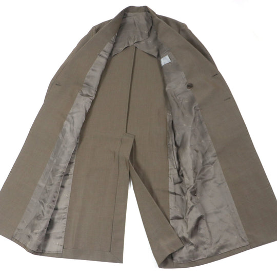 Dior HOMME Double chester coat 923C301A4441 Outer: 70% wool, Outer: 30% mohair, Lining: 100% cupra, Part: 49% wool, Part: 41% rayon Brown mens 44 Used Authentic