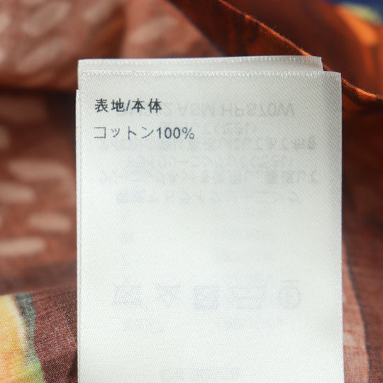 LOUIS VUITTON Short sleeve shirt Outer material: 100% cotton Multi Damier mens L Used Authentic