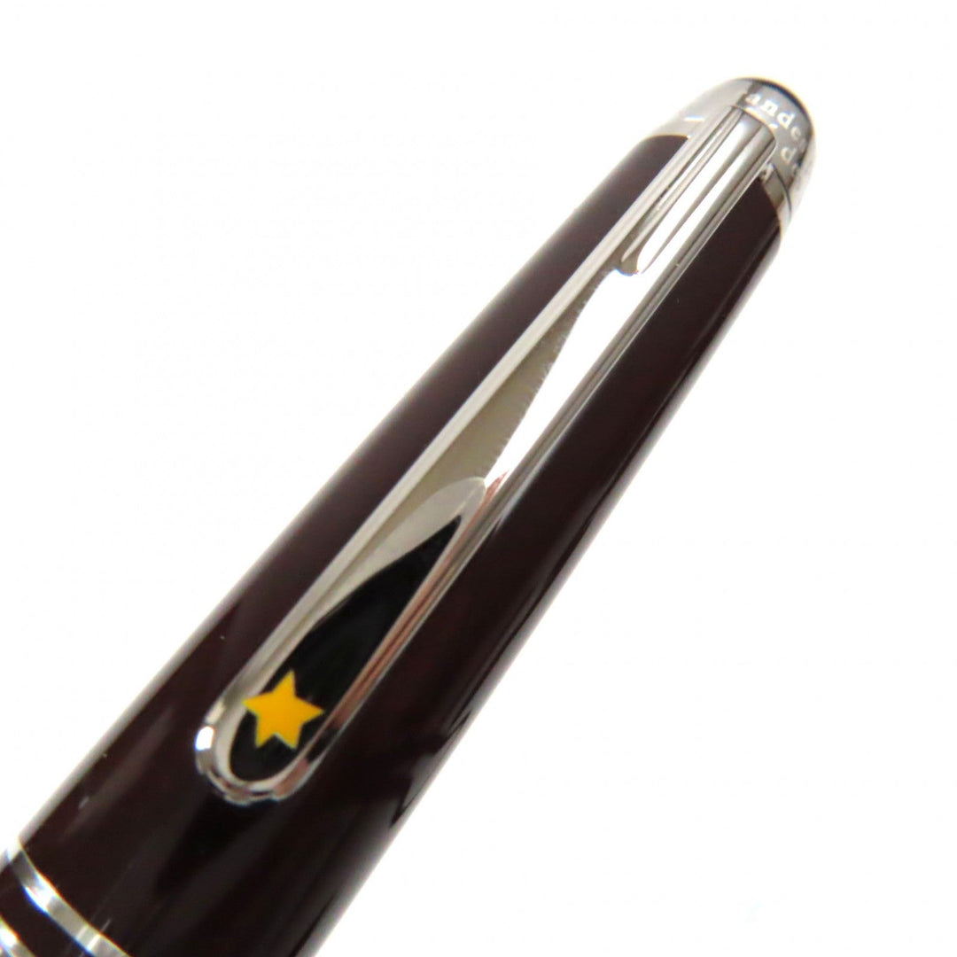 MONTBLANC fountain pen Main: Resin Nib: 14K Dark Brown Silver Meisterstck Le Petit Prince Planet The Little Prince #145 Classic mens Used Authentic