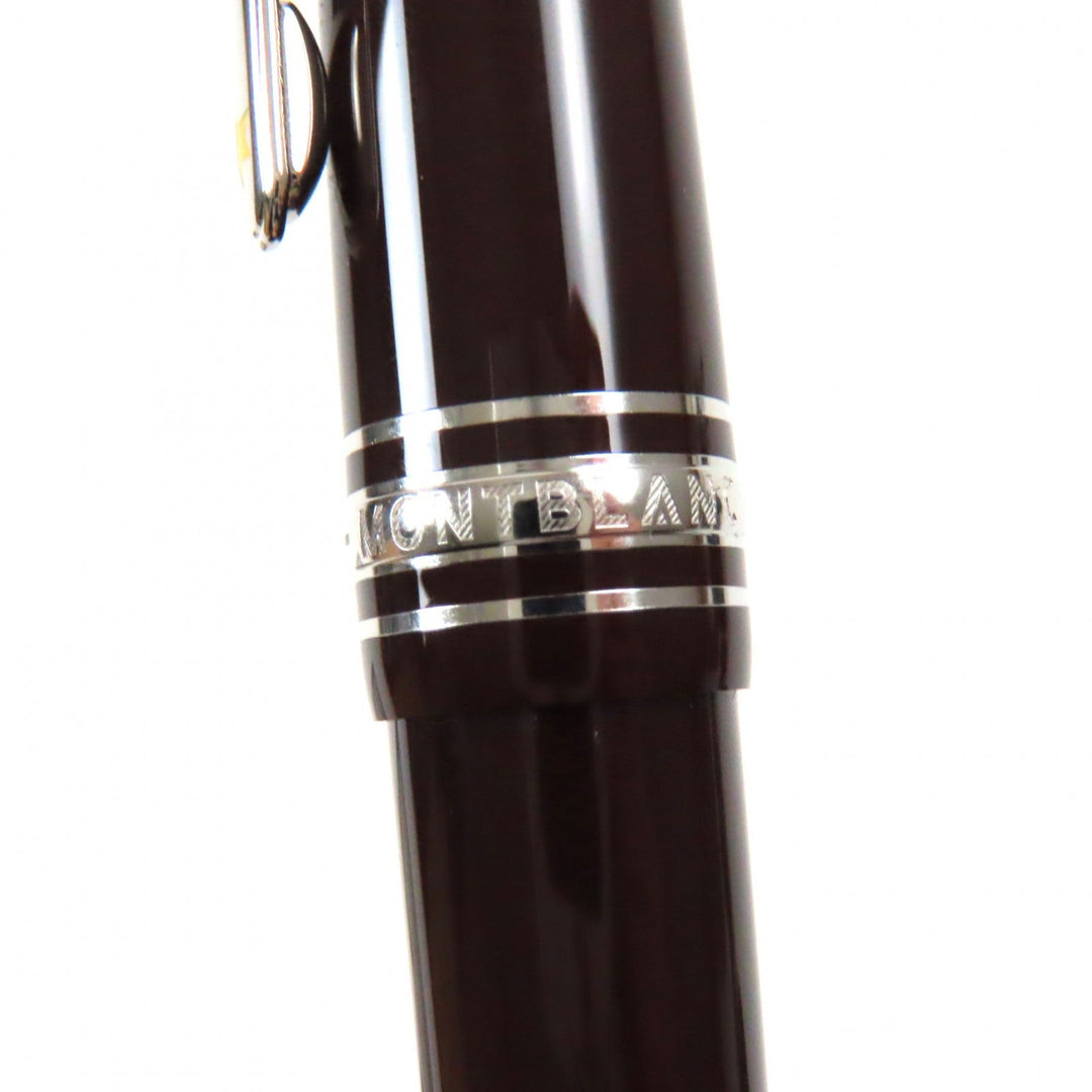 MONTBLANC fountain pen Main: Resin Nib: 14K Dark Brown Silver Meisterstck Le Petit Prince Planet The Little Prince #145 Classic mens Used Authentic