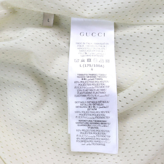 GUCCI Track jacket 713974 Main: 85% polyester, Main: 15% polyurethane, Part: 100% polyester, Part: 91% polyester, Part: 6% nylon Brown type mens L Used Authentic