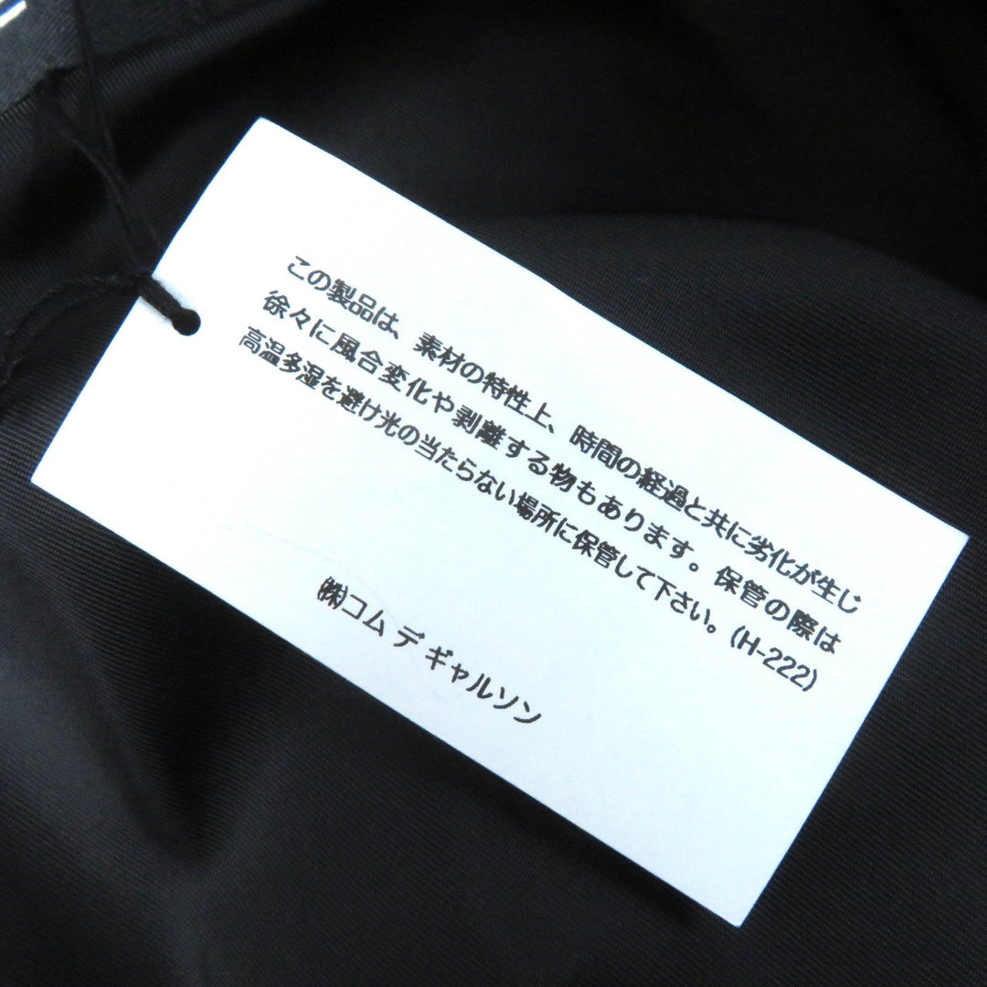 JUNYA WATANABE Bomber jacket JL-J036 Outer: Synthetic leather, Lining: 100% nylon, Filling: 100% polyester, Part: 100% wool black Women M Used Authentic