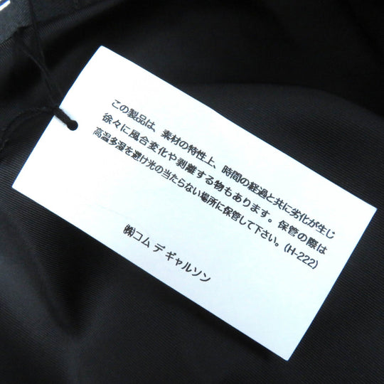 JUNYA WATANABE Bomber jacket JL-J036 Outer: Synthetic leather, Lining: 100% nylon, Filling: 100% polyester, Part: 100% wool black Women M Used Authentic