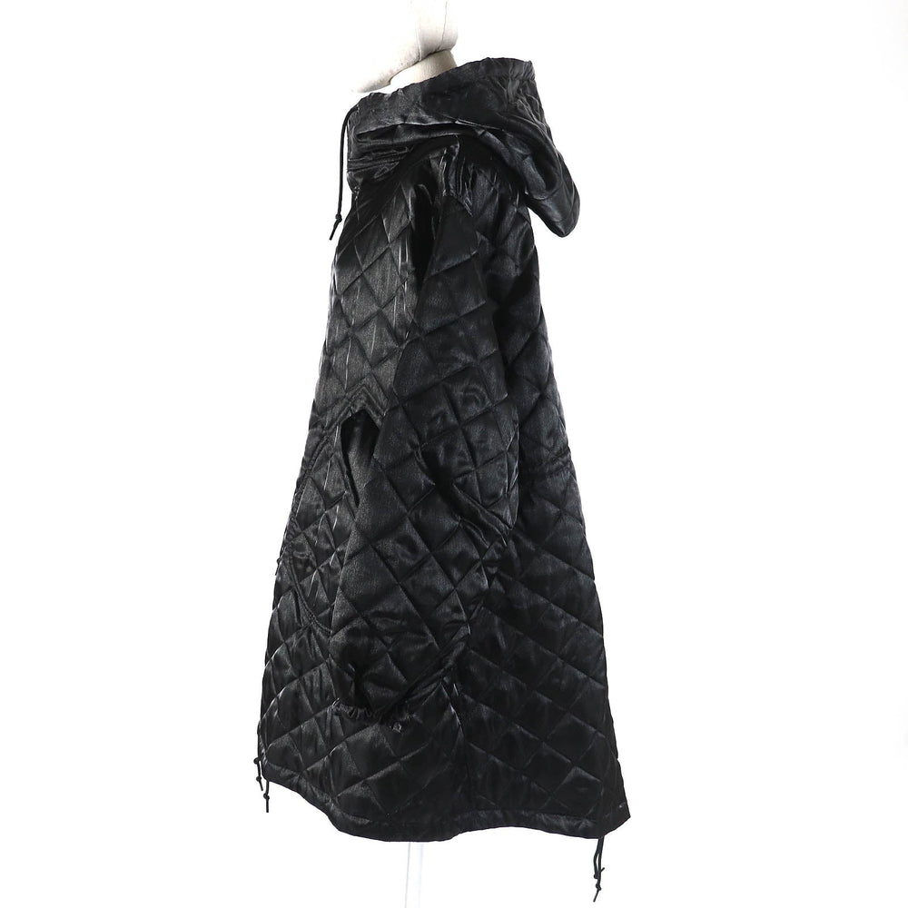JUNYA WATANABE coat JL-C015 Outer: 100% nylon, Lining: 100% nylon, Filling: 100% polyester, Part: 80% polyester, Part: 20% nylon black Women XS Used Authentic