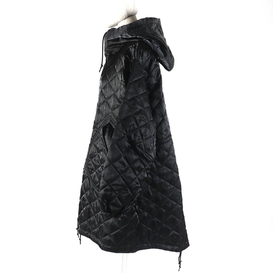 JUNYA WATANABE coat JL-C015 Outer: 100% nylon, Lining: 100% nylon, Filling: 100% polyester, Part: 80% polyester, Part: 20% nylon black Women XS Used Authentic