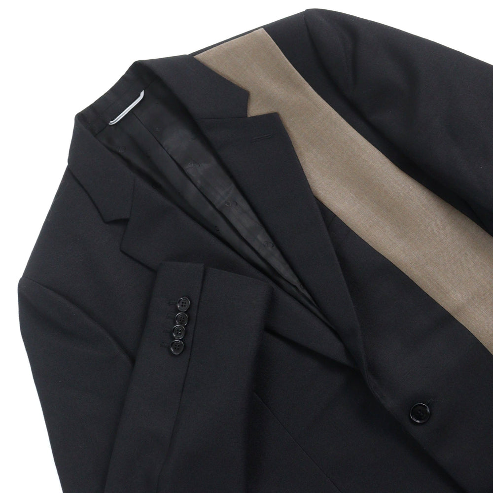 Dior HOMME tailored jacket 933C210A4441 Outer: 70% wool, Outer: 30% mohair, Lining: 100% cupra, Part: 70% wool, Part: 30% mohair Black beige mens 44 Used Authentic