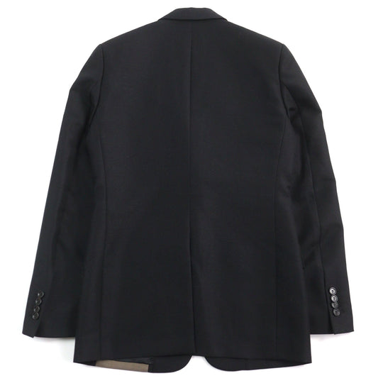 Dior HOMME tailored jacket 933C210A4441 Outer: 70% wool, Outer: 30% mohair, Lining: 100% cupra, Part: 70% wool, Part: 30% mohair Black beige mens 44 Used Authentic
