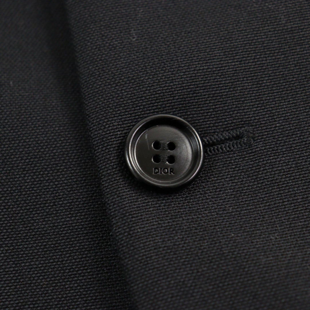 Dior HOMME tailored jacket 933C210A4441 Outer: 70% wool, Outer: 30% mohair, Lining: 100% cupra, Part: 70% wool, Part: 30% mohair Black beige mens 44 Used Authentic