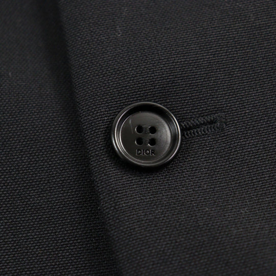 Dior HOMME tailored jacket 933C210A4441 Outer: 70% wool, Outer: 30% mohair, Lining: 100% cupra, Part: 70% wool, Part: 30% mohair Black beige mens 44 Used Authentic