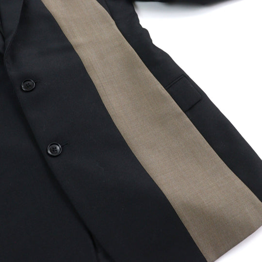 Dior HOMME tailored jacket 933C210A4441 Outer: 70% wool, Outer: 30% mohair, Lining: 100% cupra, Part: 70% wool, Part: 30% mohair Black beige mens 44 Used Authentic