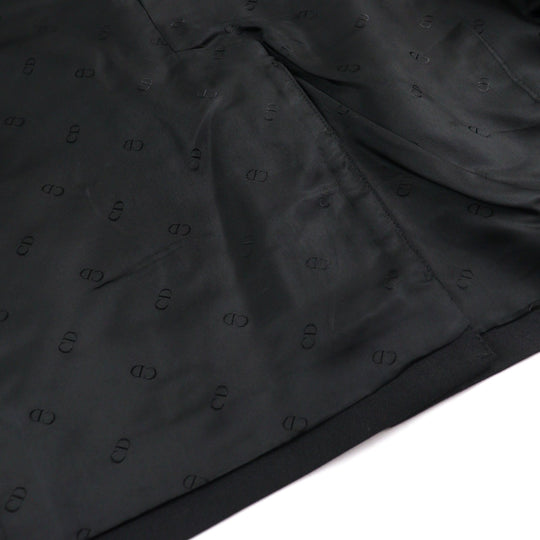 Dior HOMME tailored jacket 933C210A4441 Outer: 70% wool, Outer: 30% mohair, Lining: 100% cupra, Part: 70% wool, Part: 30% mohair Black beige mens 44 Used Authentic
