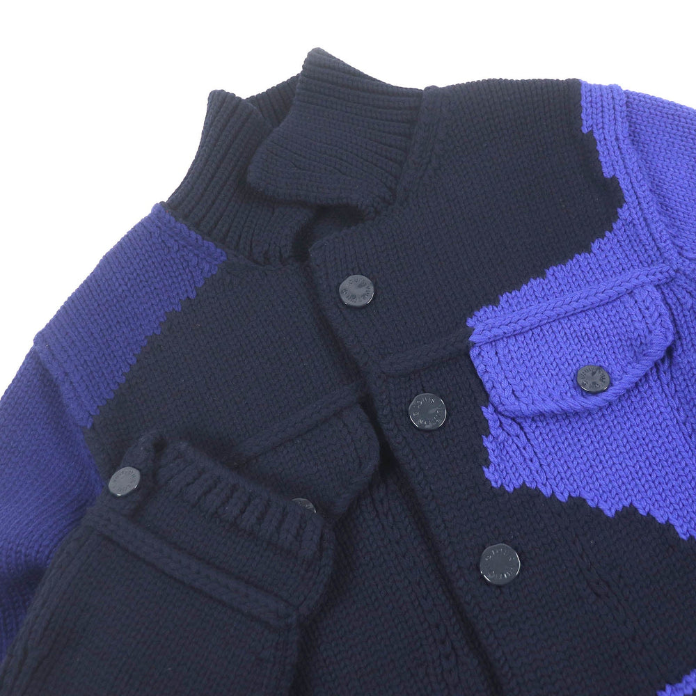 LOUIS VUITTON Jacket Main: 100% wool Navy mens XL Used Authentic